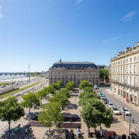 Appartement Luxe Avec Climatisation Parking Vue Exeptionnelle Bordeaux Exterior foto