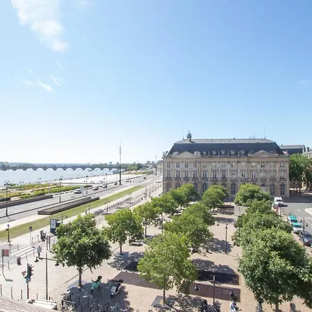 Appartement Luxe Avec Climatisation Parking Vue Exeptionnelle Bordeaux Exterior foto